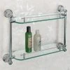 Ballard Tempered Glass Shelf - Two Shelves