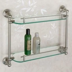 Farber Tempered Glass Shelf - Two Shelves