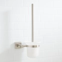 Albury Wall-Mount Toilet Brush Holder