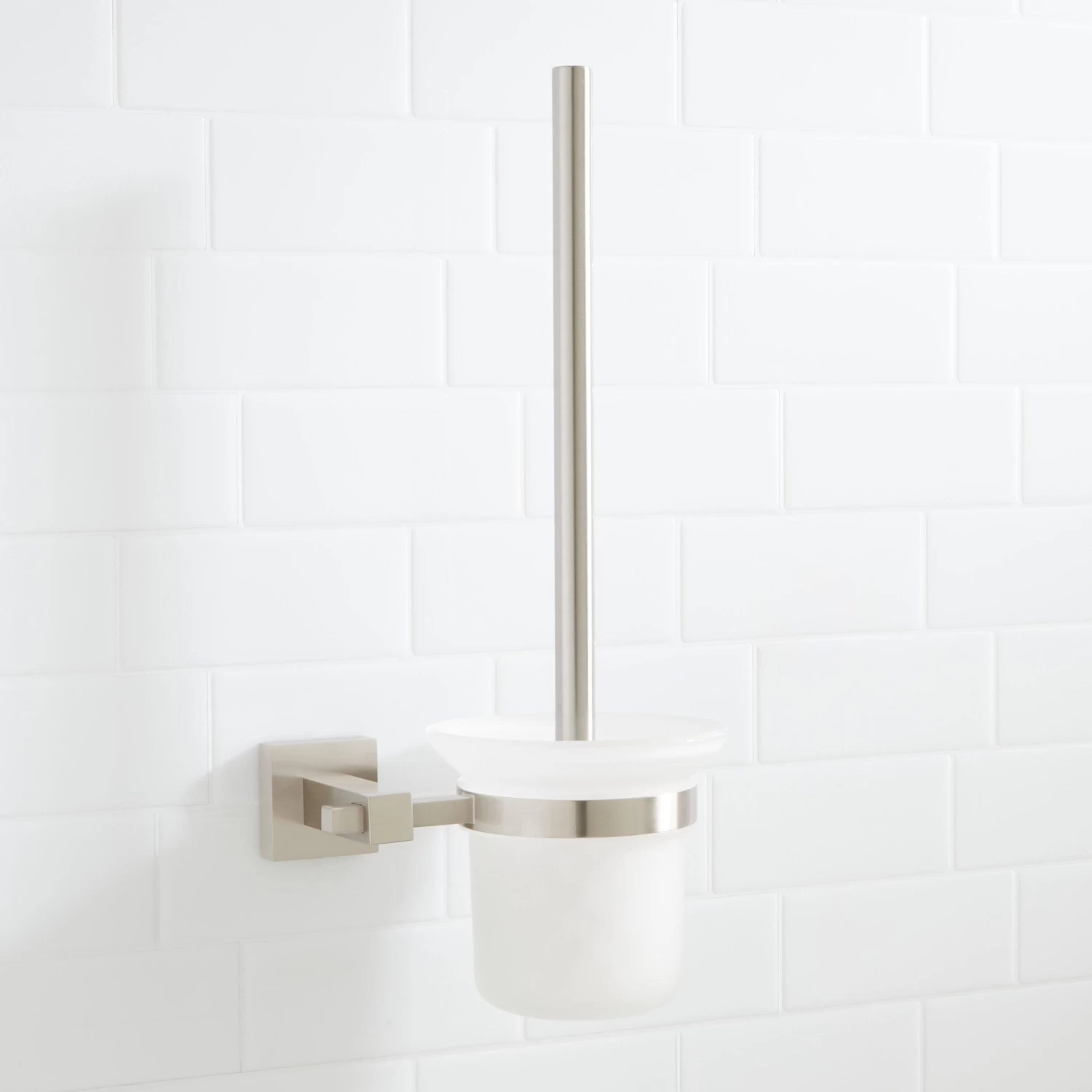 Albury Wall-Mount Toilet Brush Holder