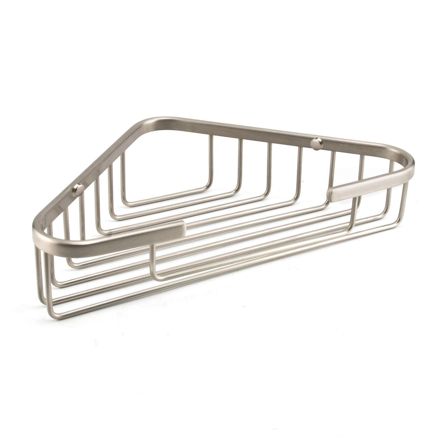 10-1/4" Solid Brass Corner Shower Basket - Image 2