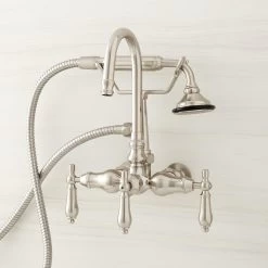 Pasaia Tub Faucet With Hand Shower - Lever Handles