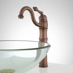 Trevena Single-Hole Vessel Faucet With Pop-Up Drain