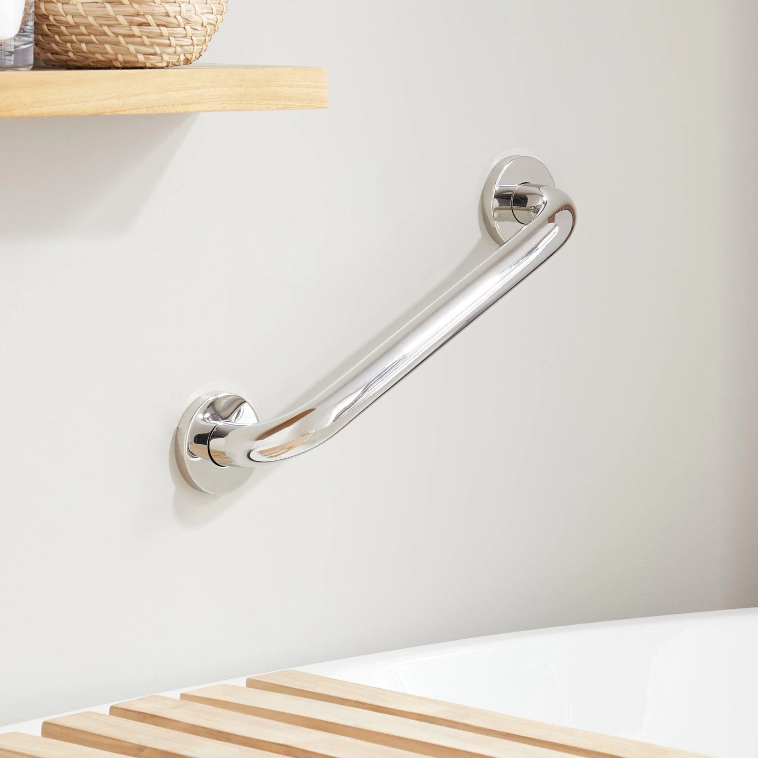 Pickens Standard Grab Bar - Polished Stainless Steel