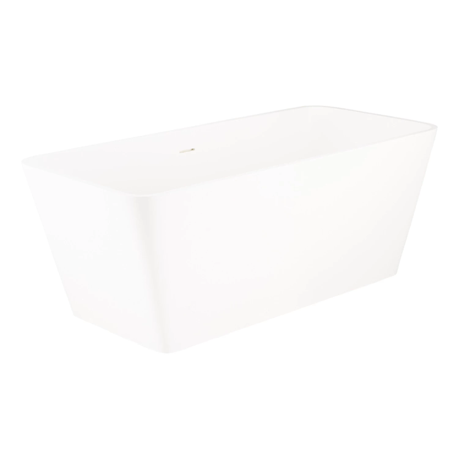 59" Kelem Resin Freestanding Tub - Matte Finish - Image 2