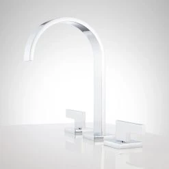 Ultra Widespread Bathroom Faucet - Overflow - Chrome
