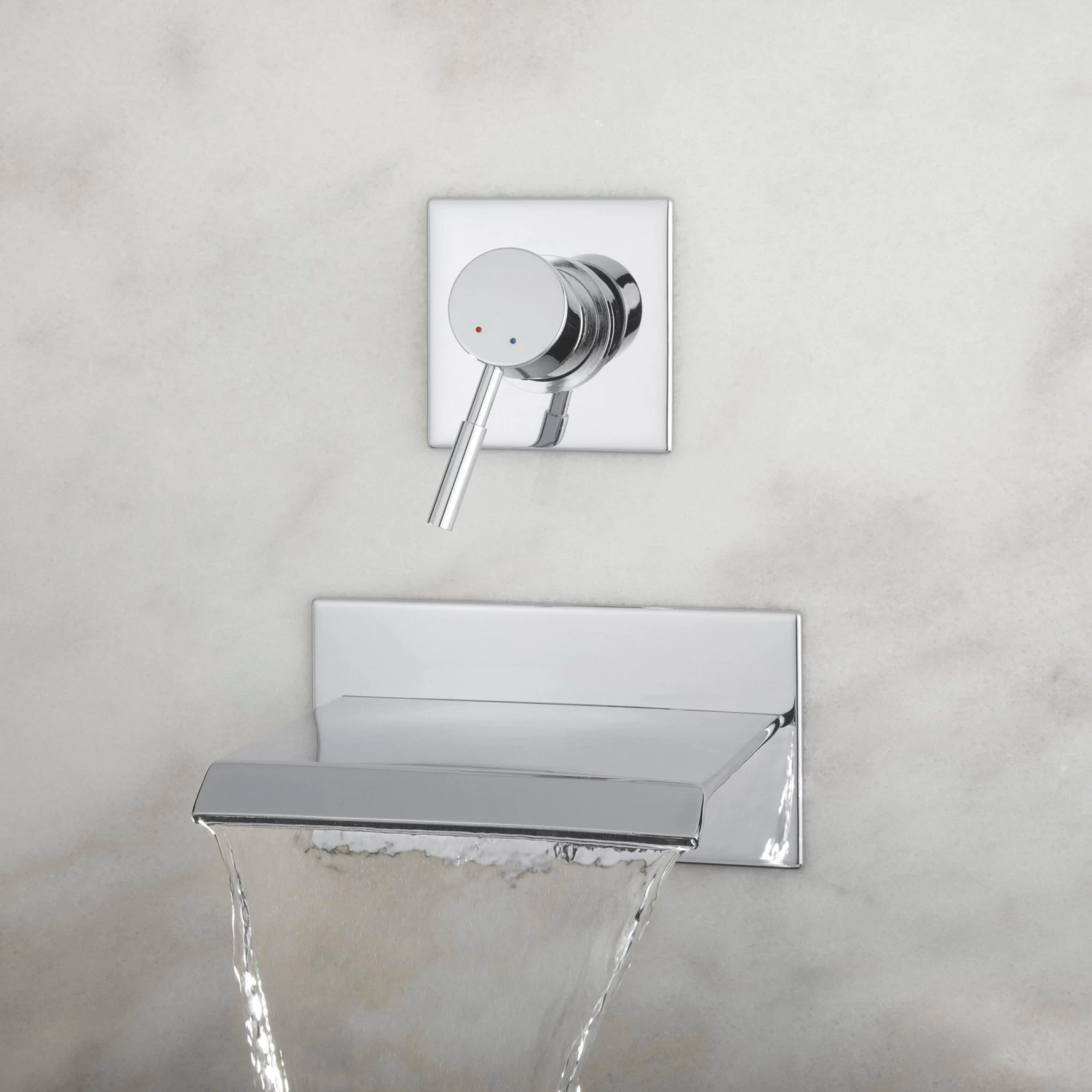 Lavelle Wall-Mount Waterfall Tub Faucet - Image 3
