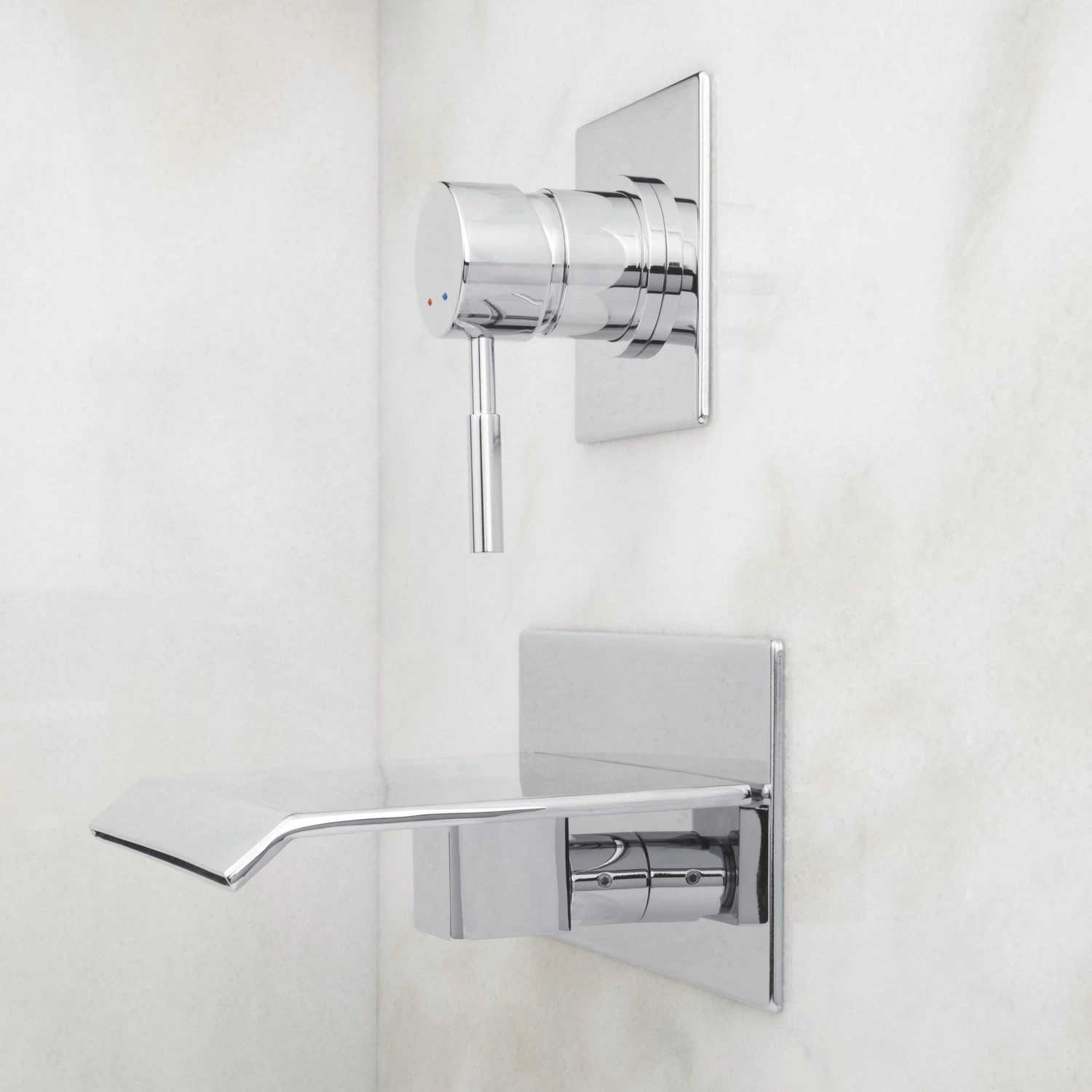 Lavelle Wall-Mount Waterfall Tub Faucet - Image 4