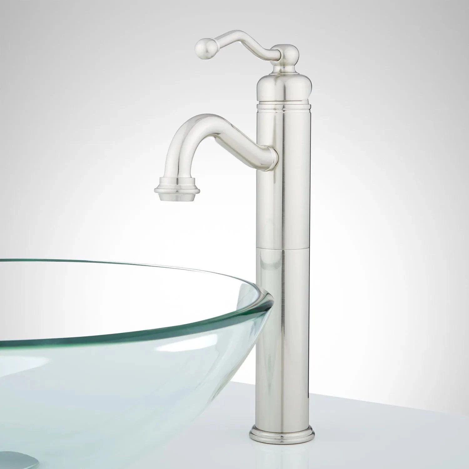 Leta Single-Hole Vessel Faucet With Pop-Up Drain - Image 2