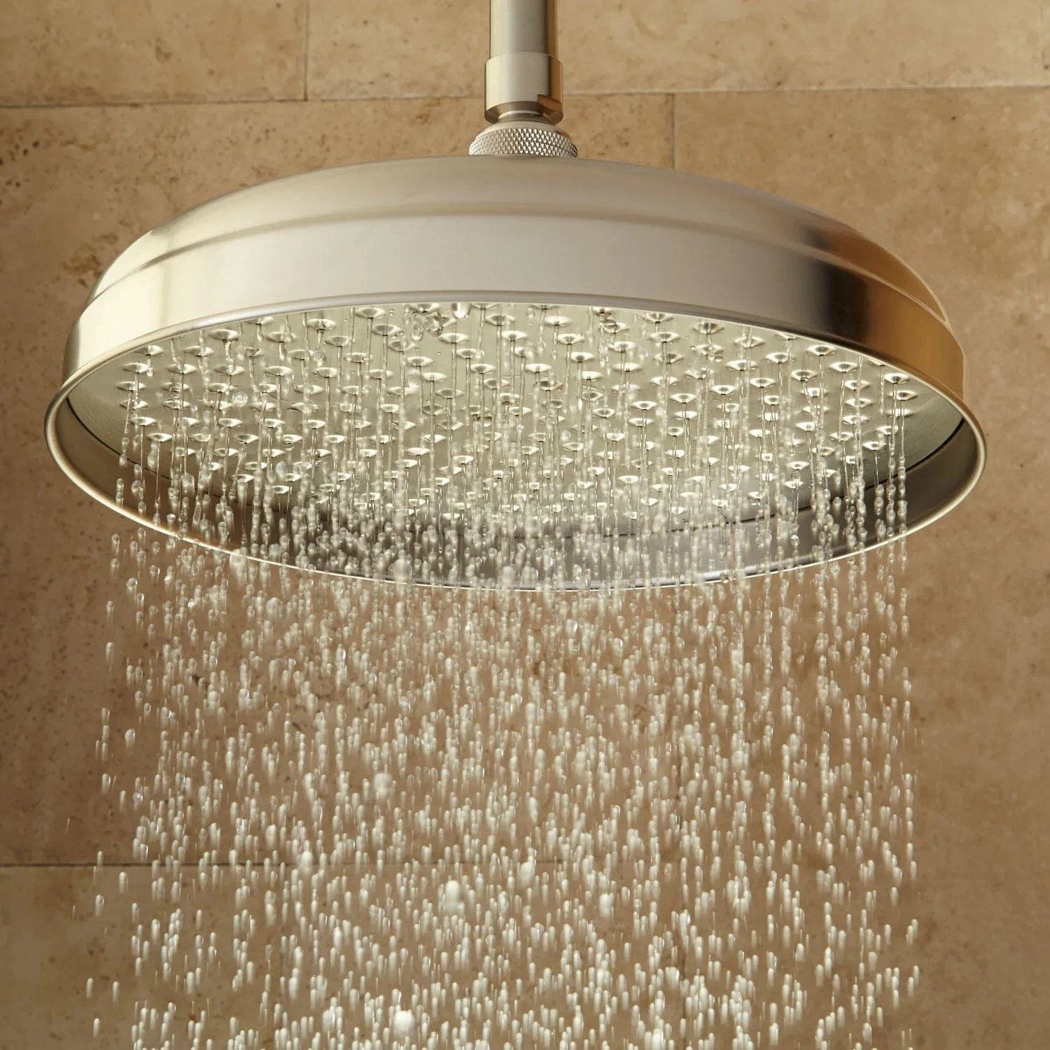 Lambert Rainfall Shower Head With Extended Arm - Image 3