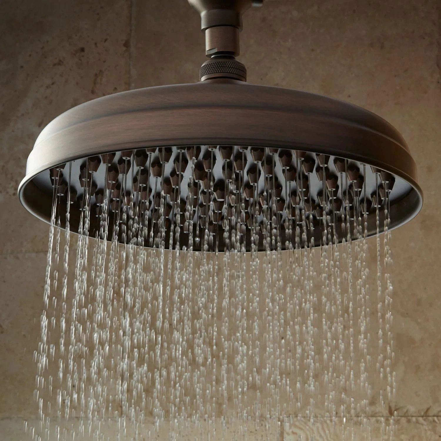 Lambert Rainfall Nozzle Shower Head With S-Type Arm