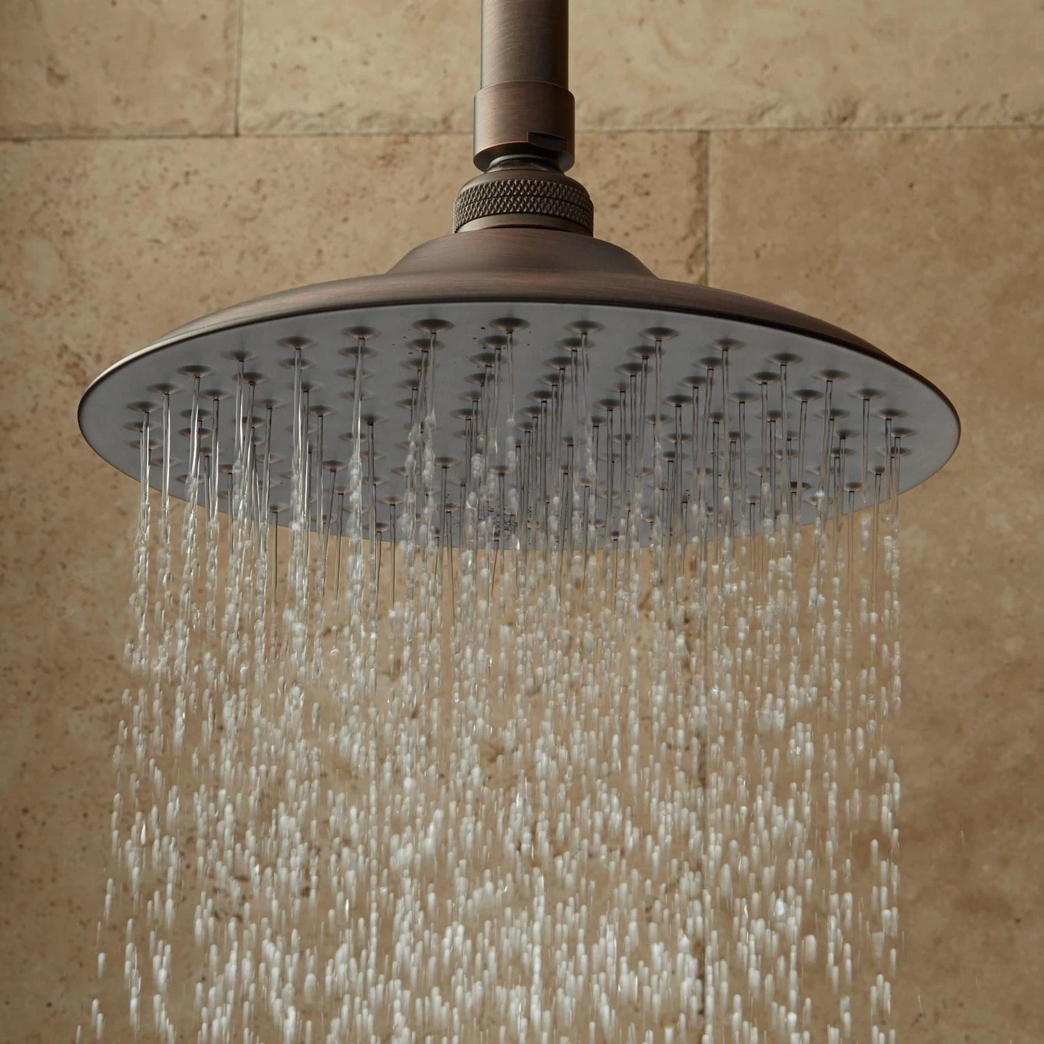 Bostonian Rainfall Shower Head With Victorian Arm - Image 2