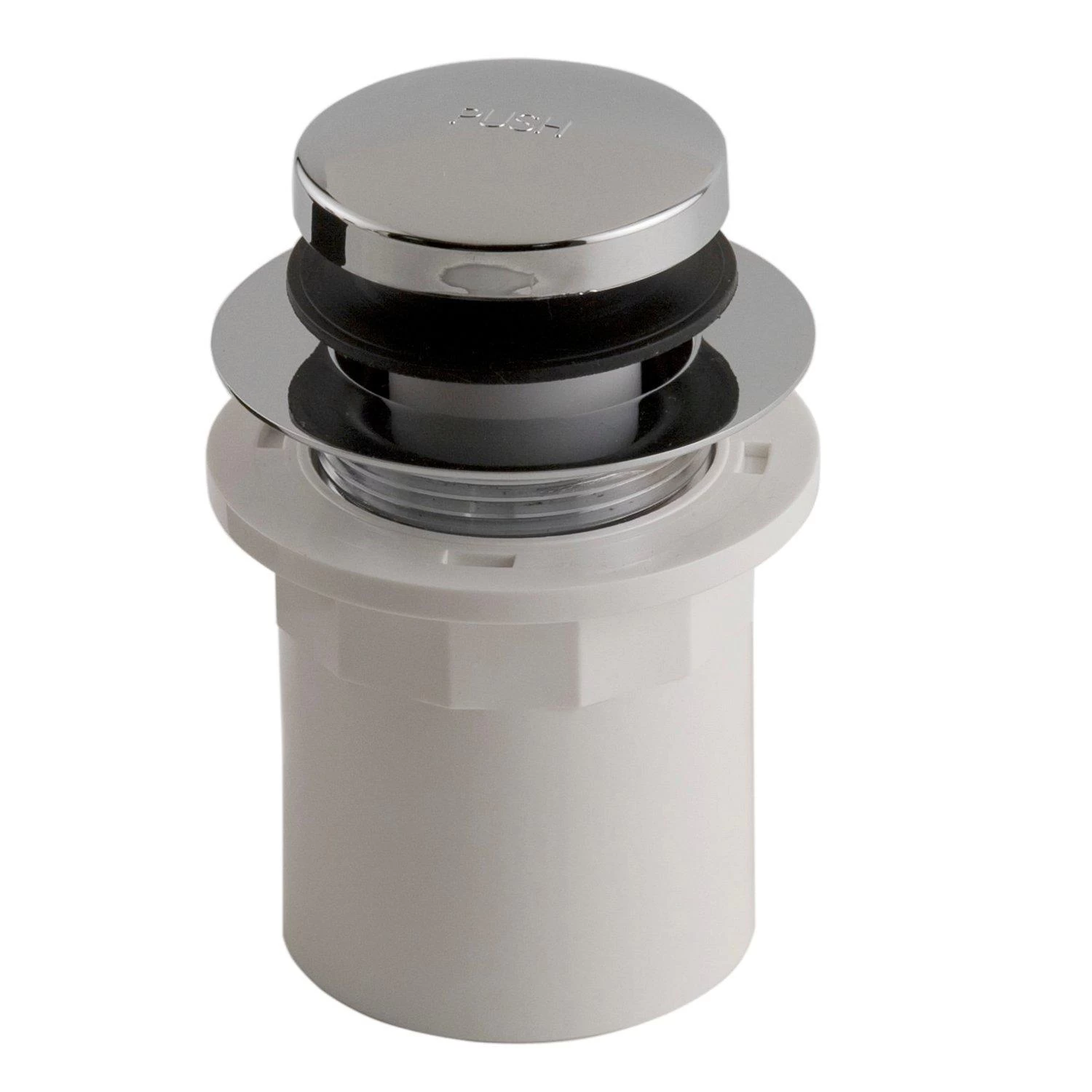 Pop-Up Tub Drain With Hub Adapter