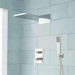 Calhoun Shower System With Rainfall Shower Head & Hand Shower