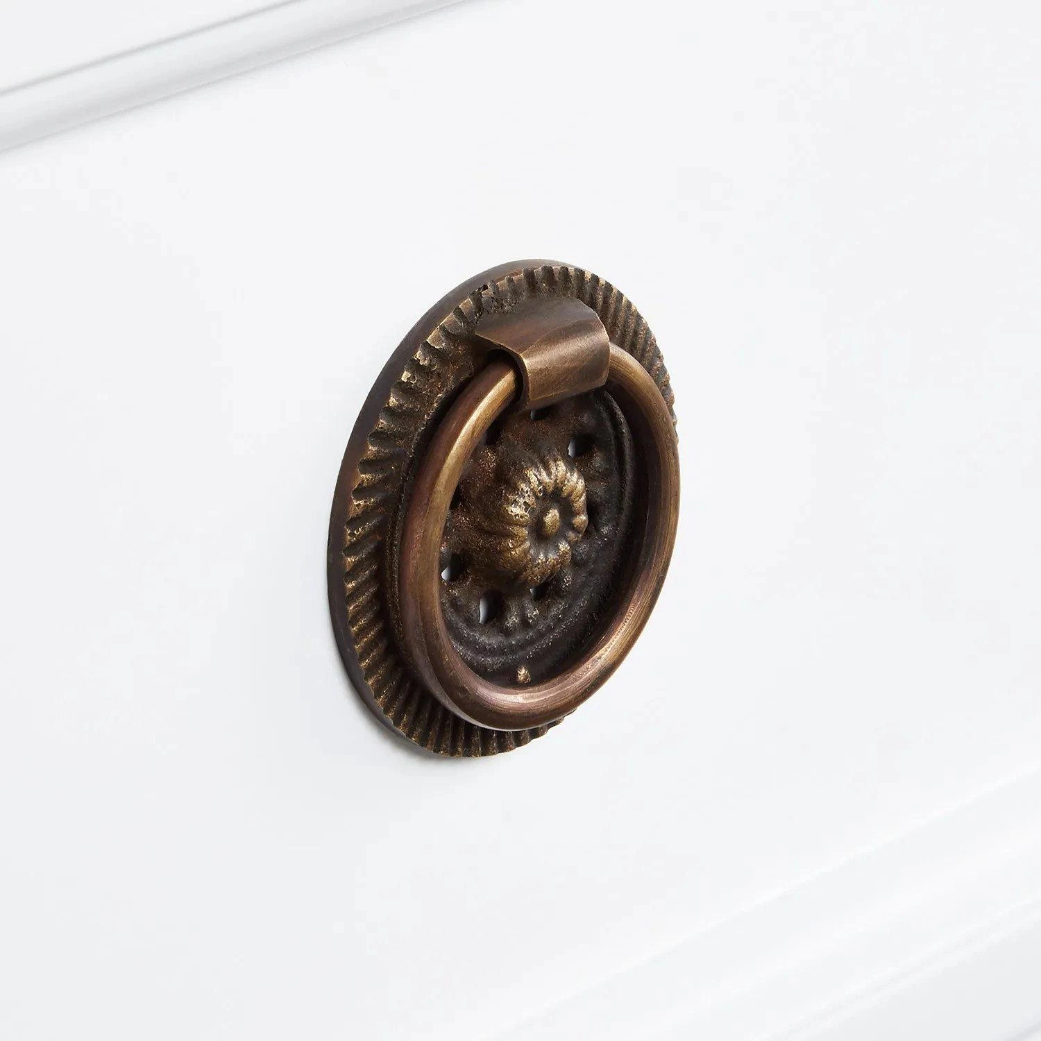 72" Hawkins Mahogany Double Vanity For Undermount Sink - White - Image 7