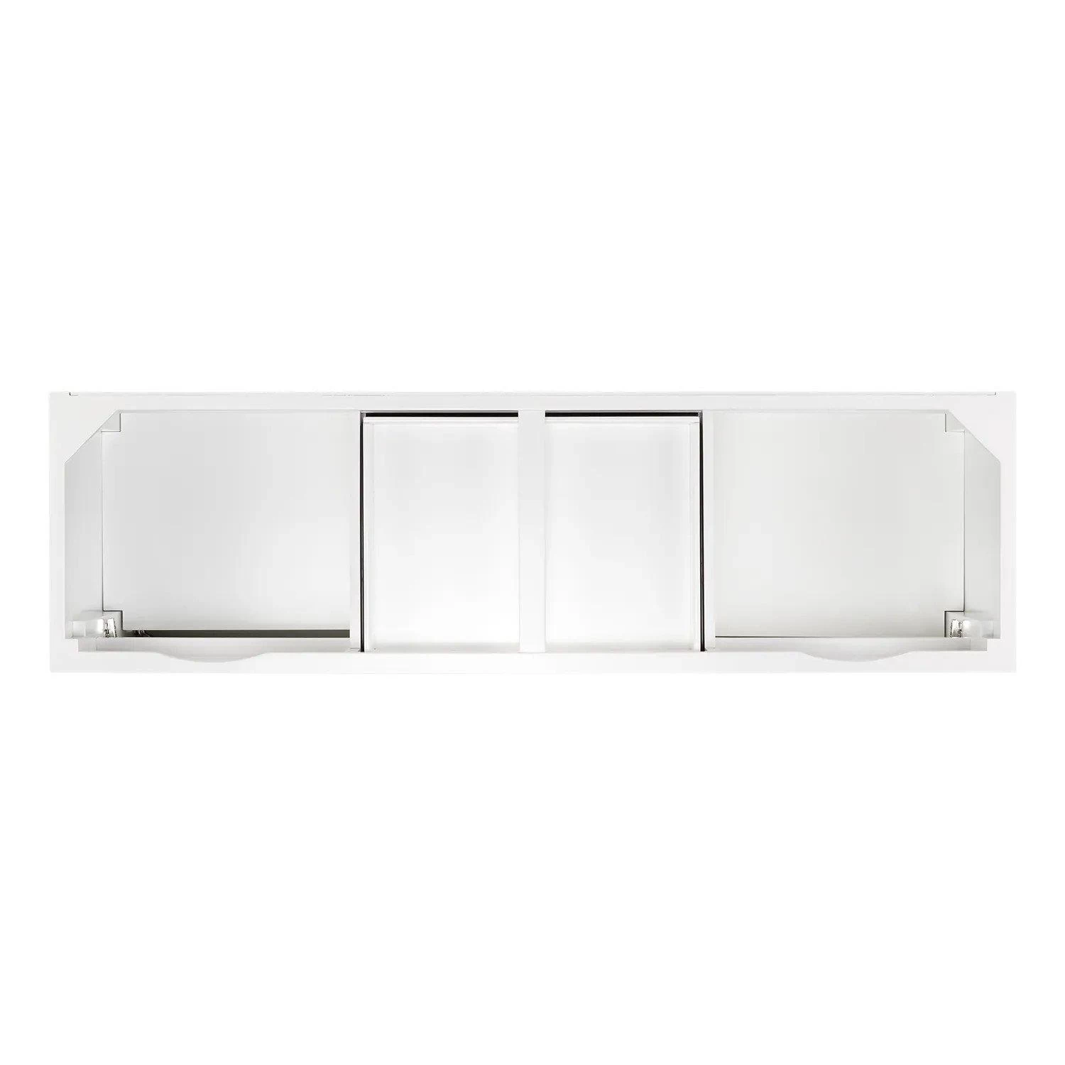 72" Hawkins Mahogany Double Vanity For Undermount Sink - White - Image 5