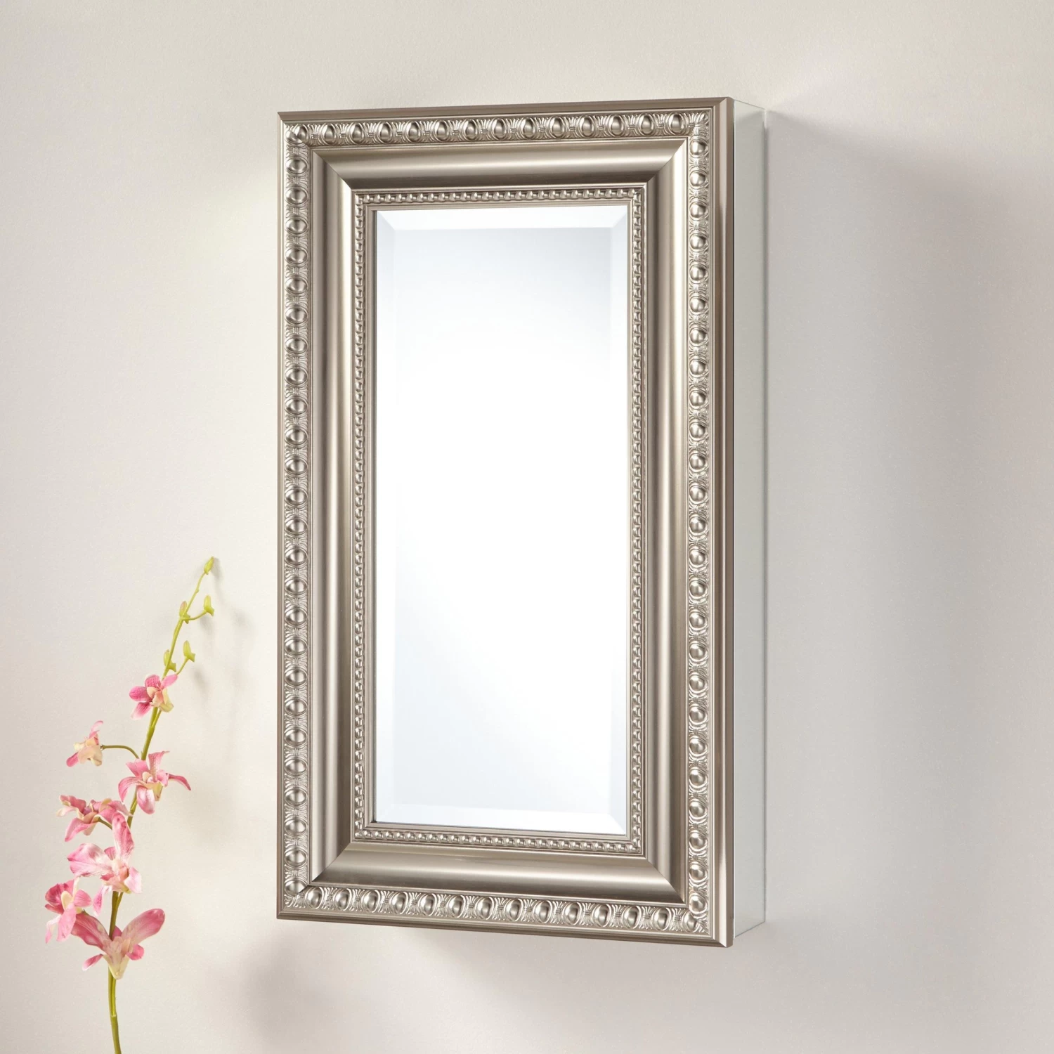 15" Bernstein Deco Surface Mount Aluminum Medicine Cabinet