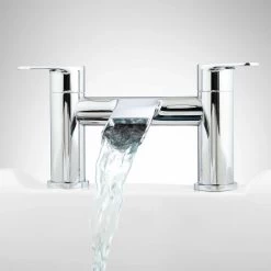 Pagosa Waterfall Deck-Mount Tub Faucet