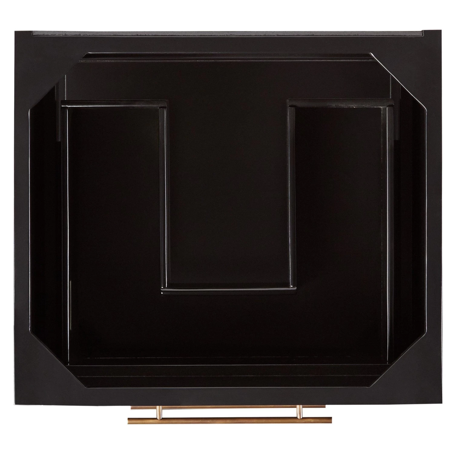 24" Robertson Console Vanity - Black - Vanity Cabinet Only - Image 3