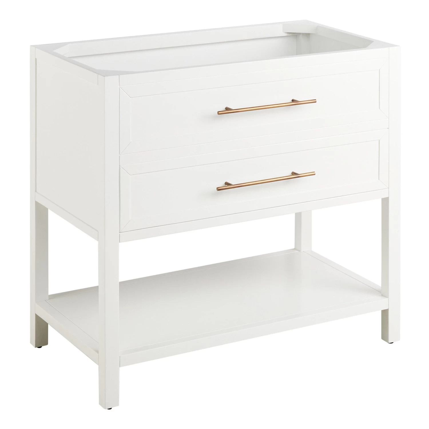 36" Robertson Vanity - Bright White - Vanity Cabinet Only