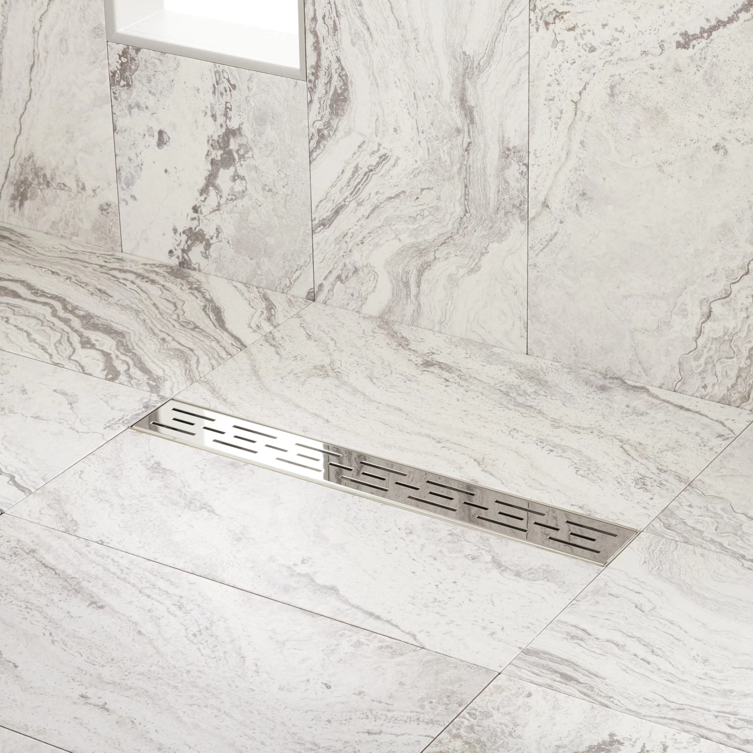 Effendi Linear Shower Drain With Drain Flange - Image 4