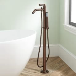 Napier Freestanding Tub Faucet And Hand Shower