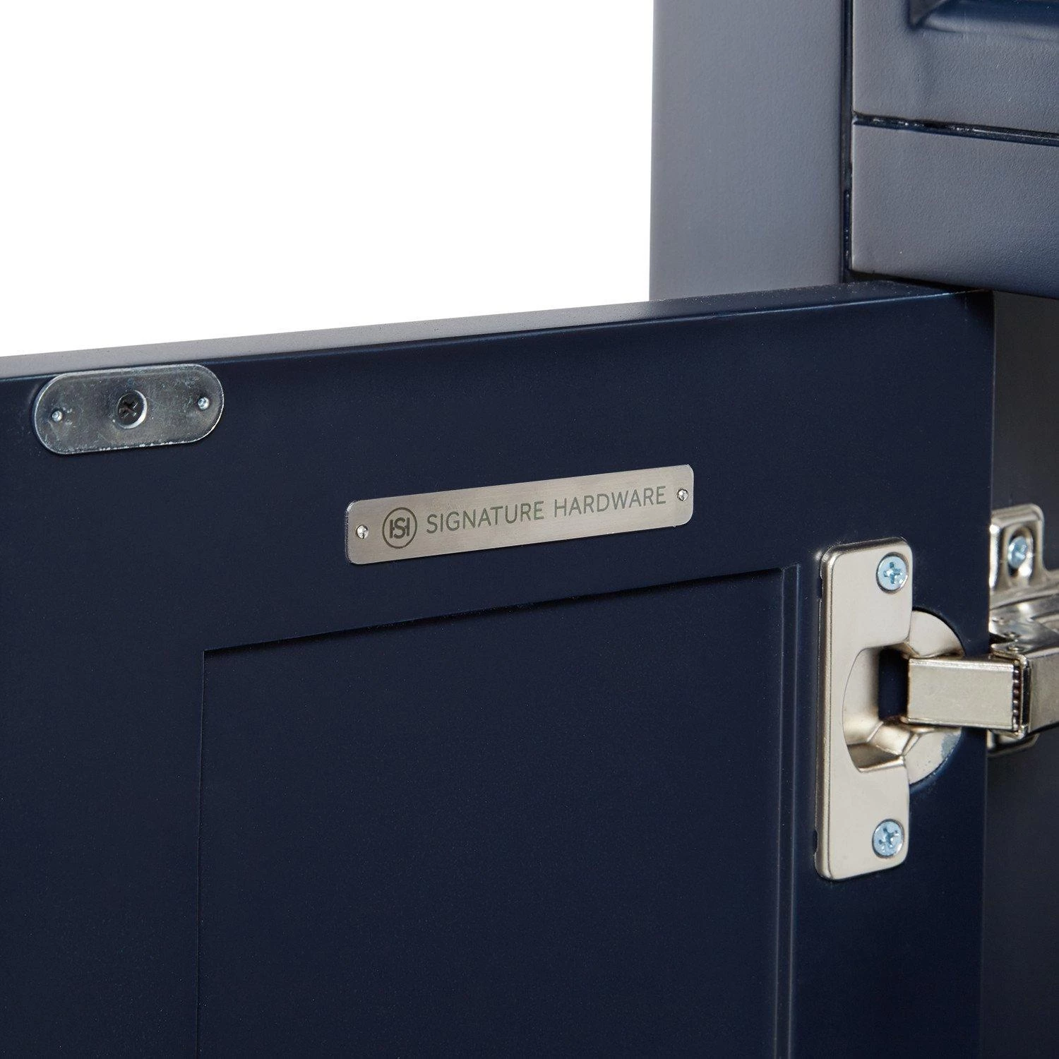 48" Keller Mahogany Vanity - Vintage Navy Blue - Vanity Cabinet Only - Image 6