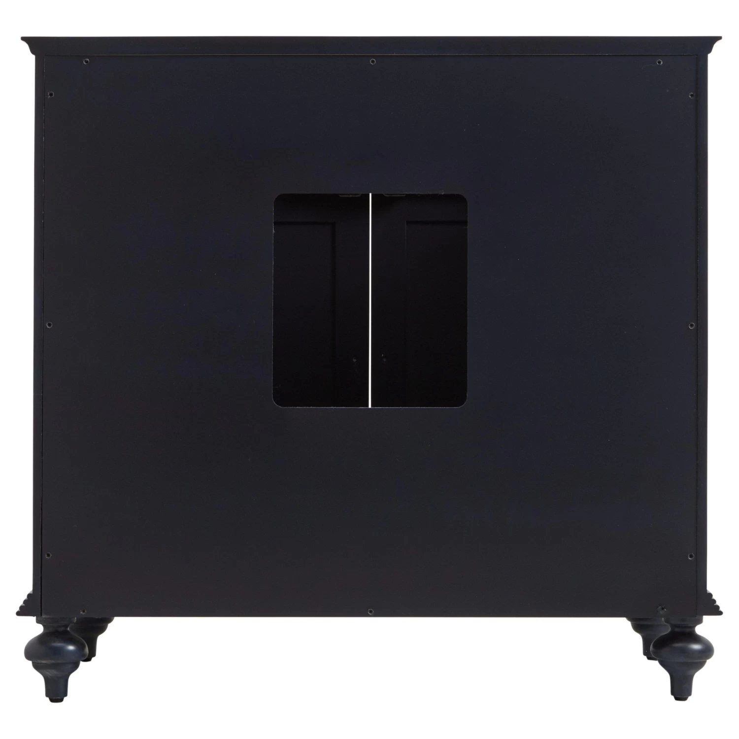 36" Keller Vanity Cabinet -Soft Close Undermount Drawer Slides- Navy Blue - Image 4