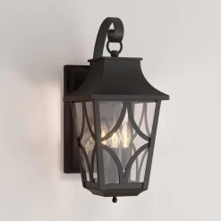 Altimeter 3-Light Candelabra Outdoor Wall Sconce