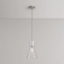 Odell Pendant Light - Single Light - Chrome