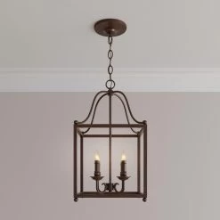 Jackson 4-Light Pendant Chandelier - Warm Bronze
