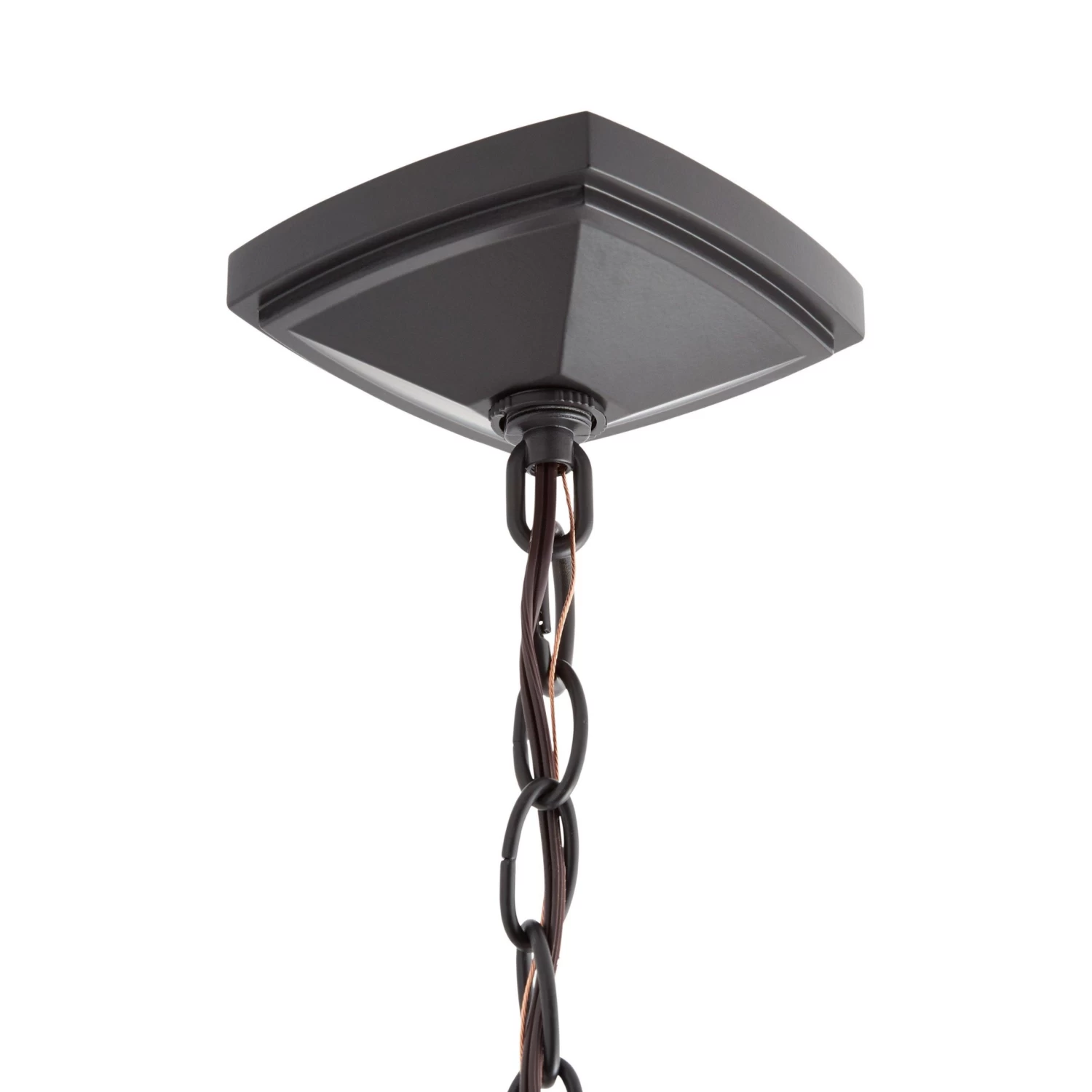 Stonehouse 3-Light Outdoor Pendant - Smooth Bronze - Image 5