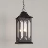 Stonehouse 3-Light Outdoor Pendant - Smooth Bronze