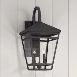 Edgehill 2-Light Outdoor Entrance Wall Sconce