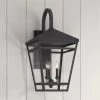 Edgehill 3-Light Outdoor Entrance Wall Sconce - Black