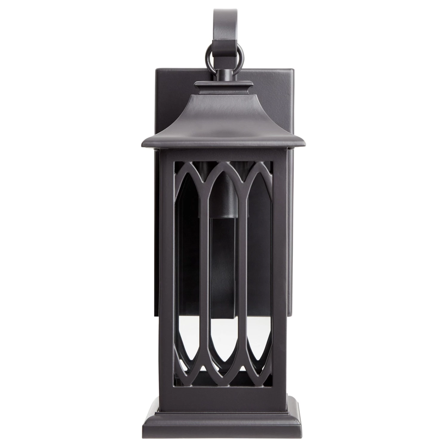 13" Stonehouse Outdoor Entrance Wall Sconce - Single Light - Smooth Bronze - Image 3