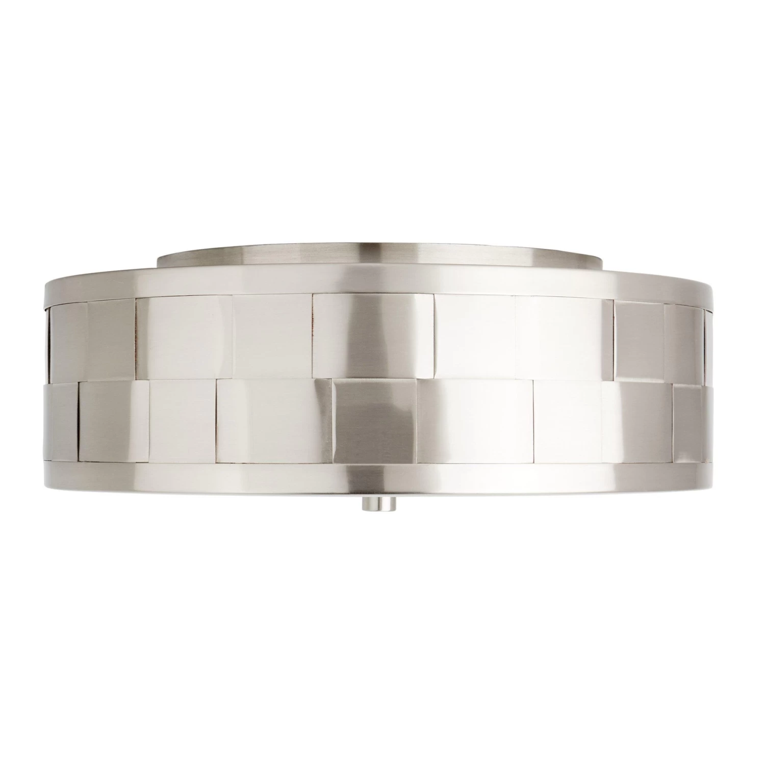 Nassau 3-Light Flush-Mount Ceiling Light - Brushed Nickel - Image 3