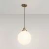 Orchard Pendant Light - Single Light - Opal Shade