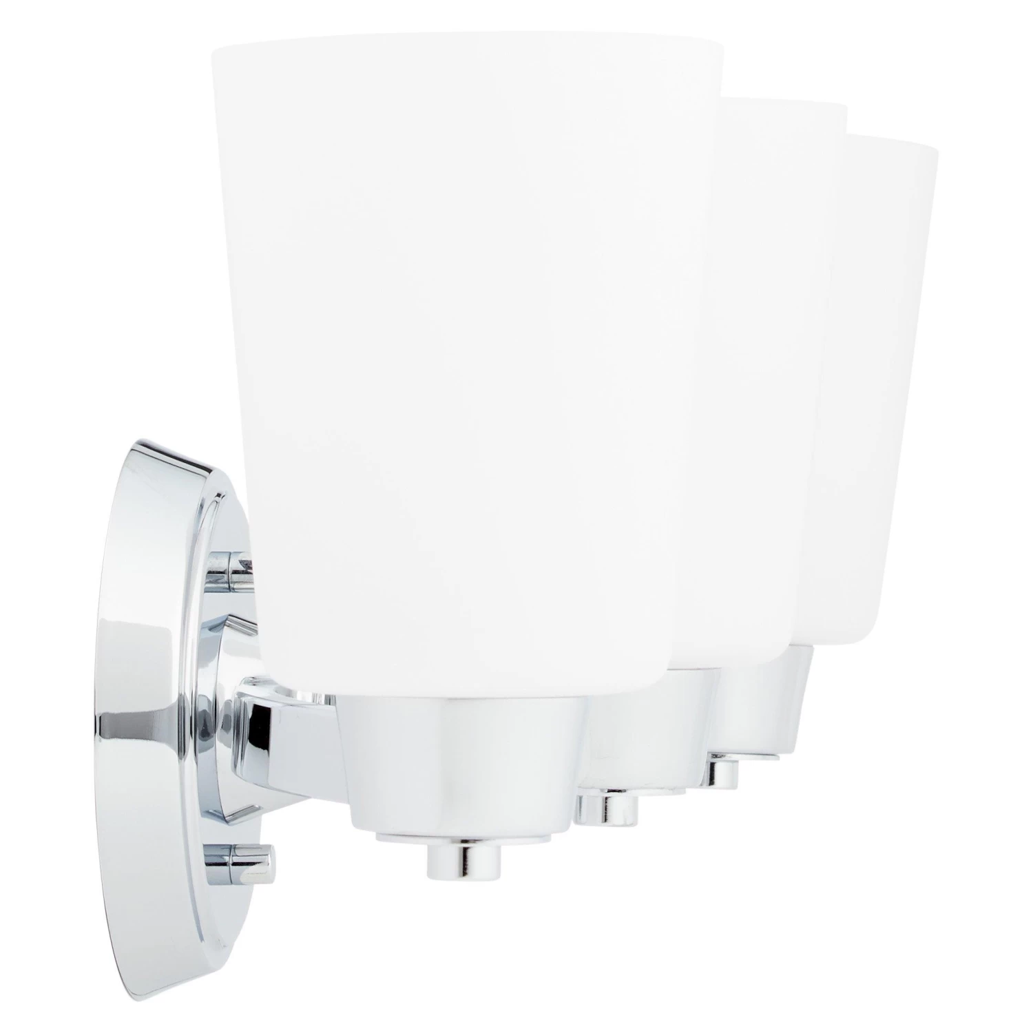 Windsor Gate 3-Light Vanity Light - Frosted Glass - Image 8