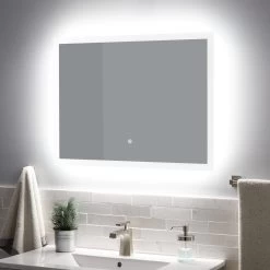 Araica Lighted Mirror With Tunable LED
