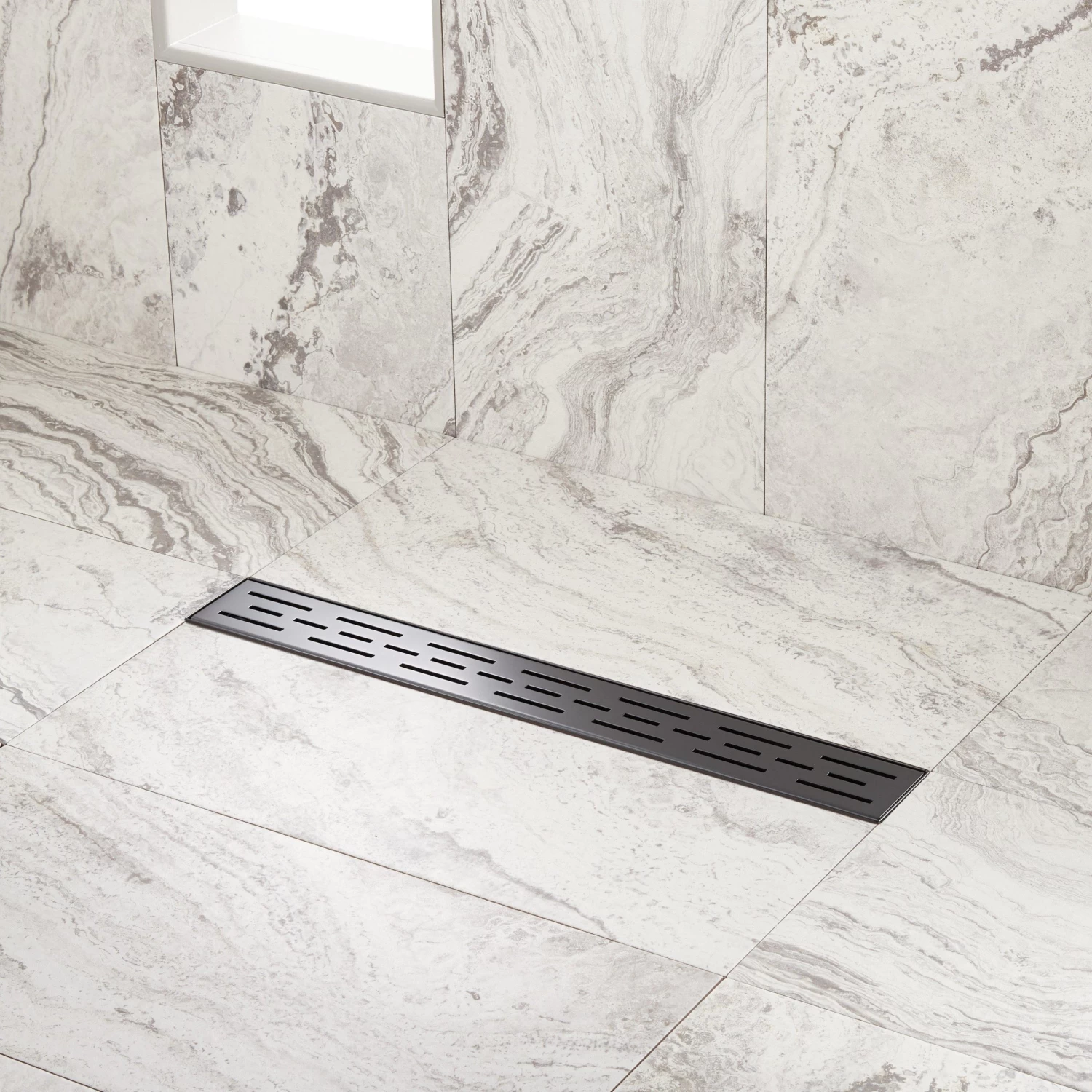 Effendi Linear Shower Drain With Drain Flange - Image 2