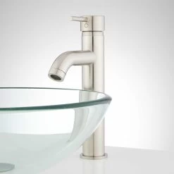 Rotunda Curved Spout Single-Hole Vessel Faucet