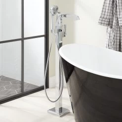 Pinecrest Freestanding Tub Faucet With Hand Shower