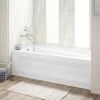 60" X 32" Bradenton Acrylic Alcove Soaking Tub - White
