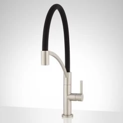 Spinoza Single-Hole Kitchen Faucet - Brushed Nickel
