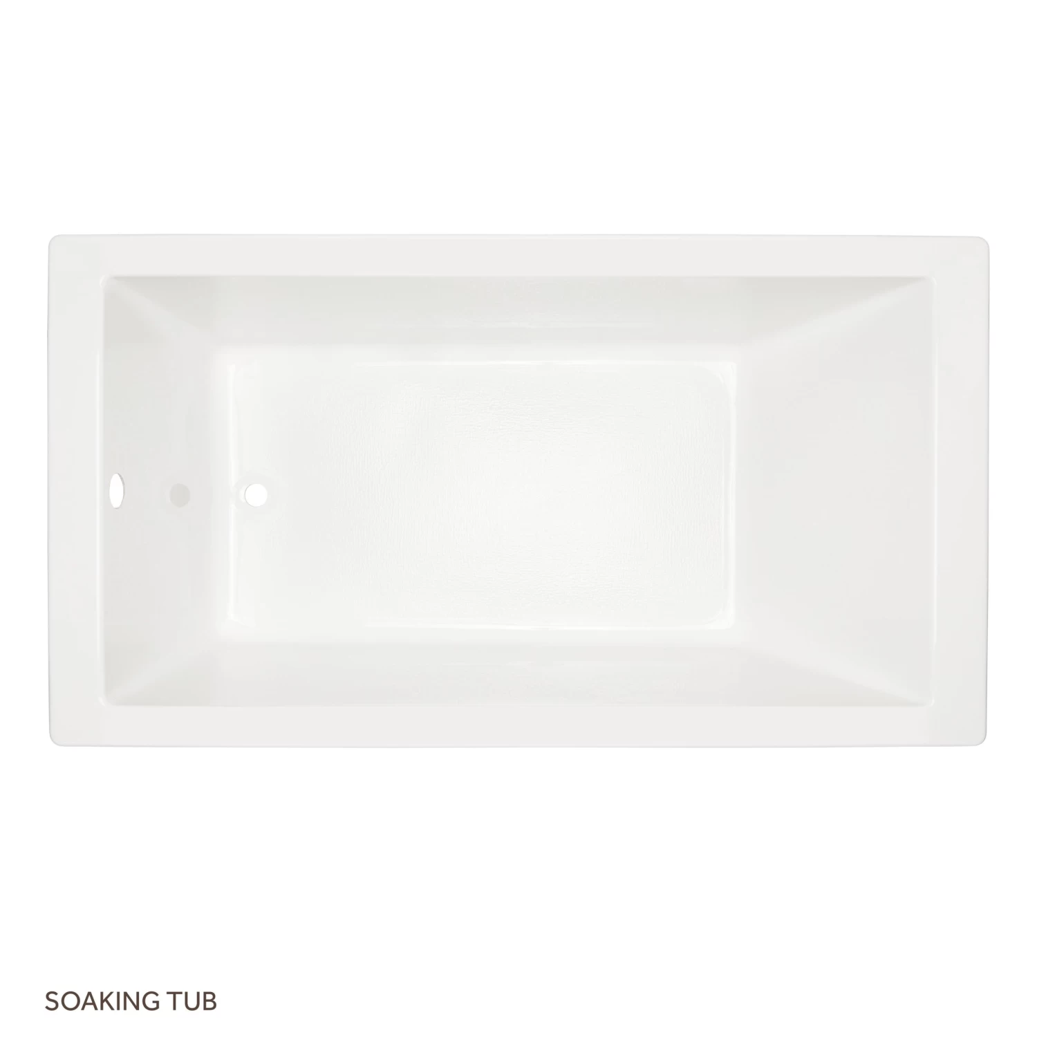 60" X 36" Sitka Acrylic Drop-In Soaking Tub - Image 2