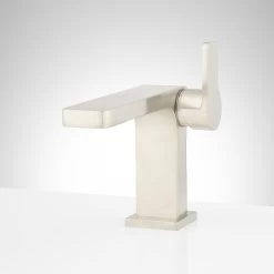Hibiscus Single-Hole Bathroom Faucet