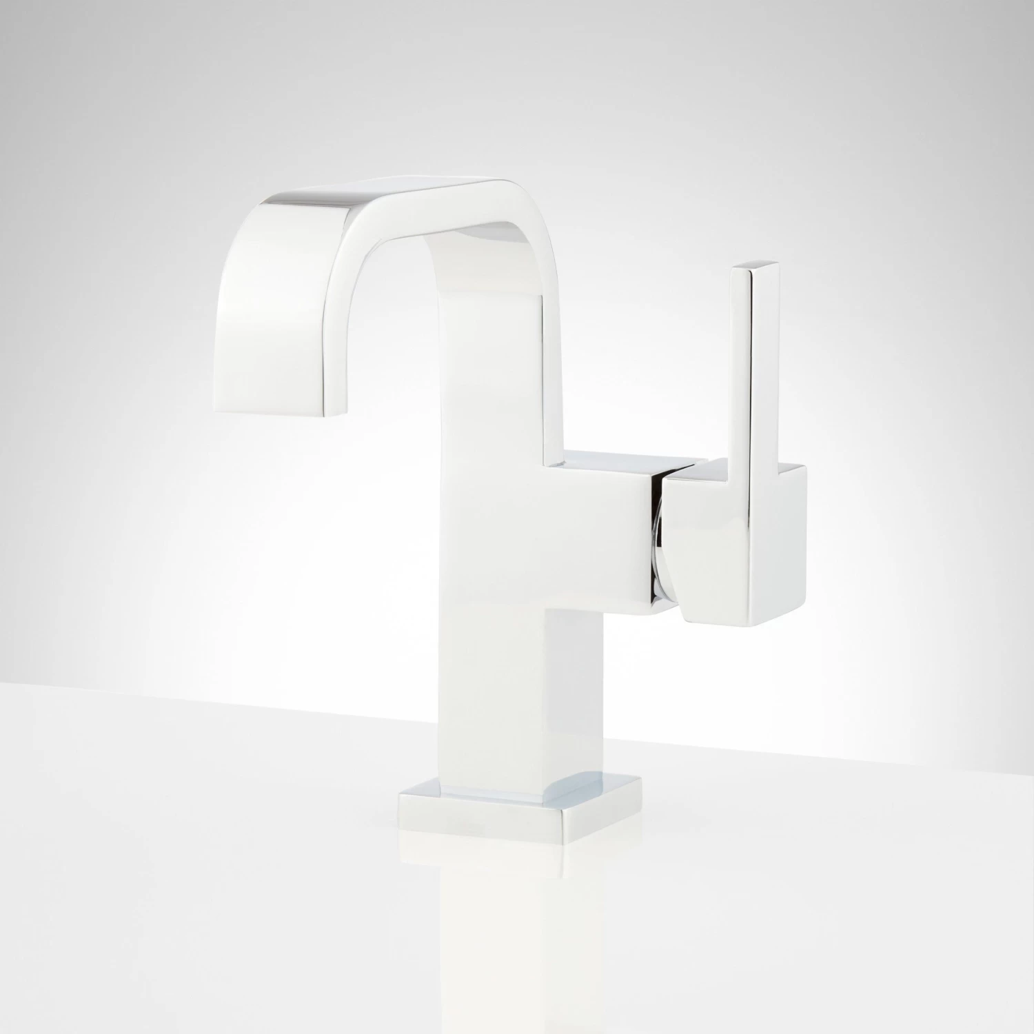 Rigi Single-Hole Gooseneck Bathroom Faucet - Image 3
