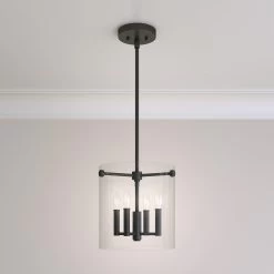 Glenvar 4-Light Pendant Chandelier