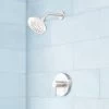 Edenton Pressure Balance Shower Set Trim - Brushed Nickel